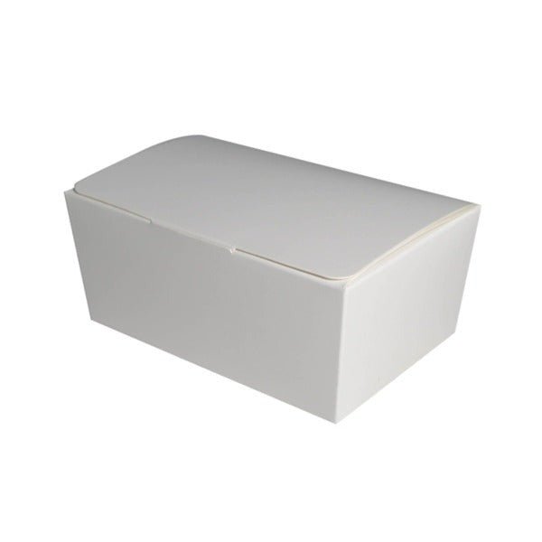 White Gloss Small 2 Sweets & Cake Slice Box