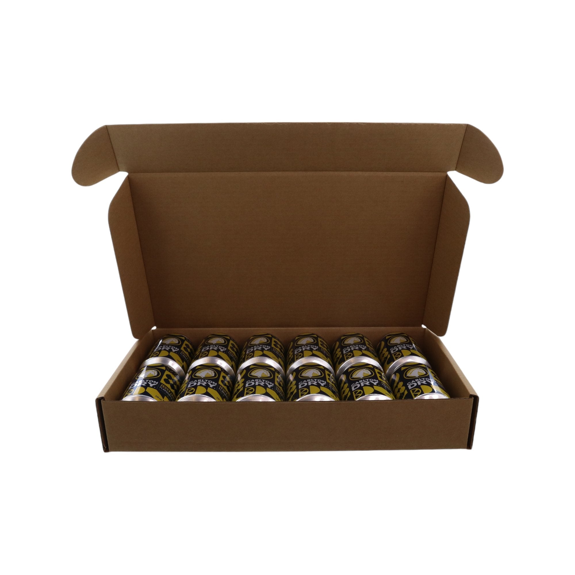 12 Pack 330ml Beer Mailing & Postage Box (Laydown) - PackQueen