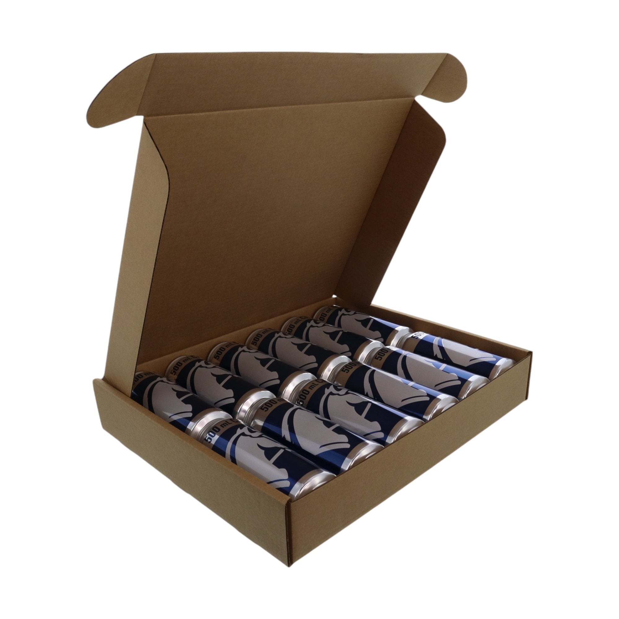 12 Pack 500ml Beer Mailing & Postage Box (Laydown) - PackQueen