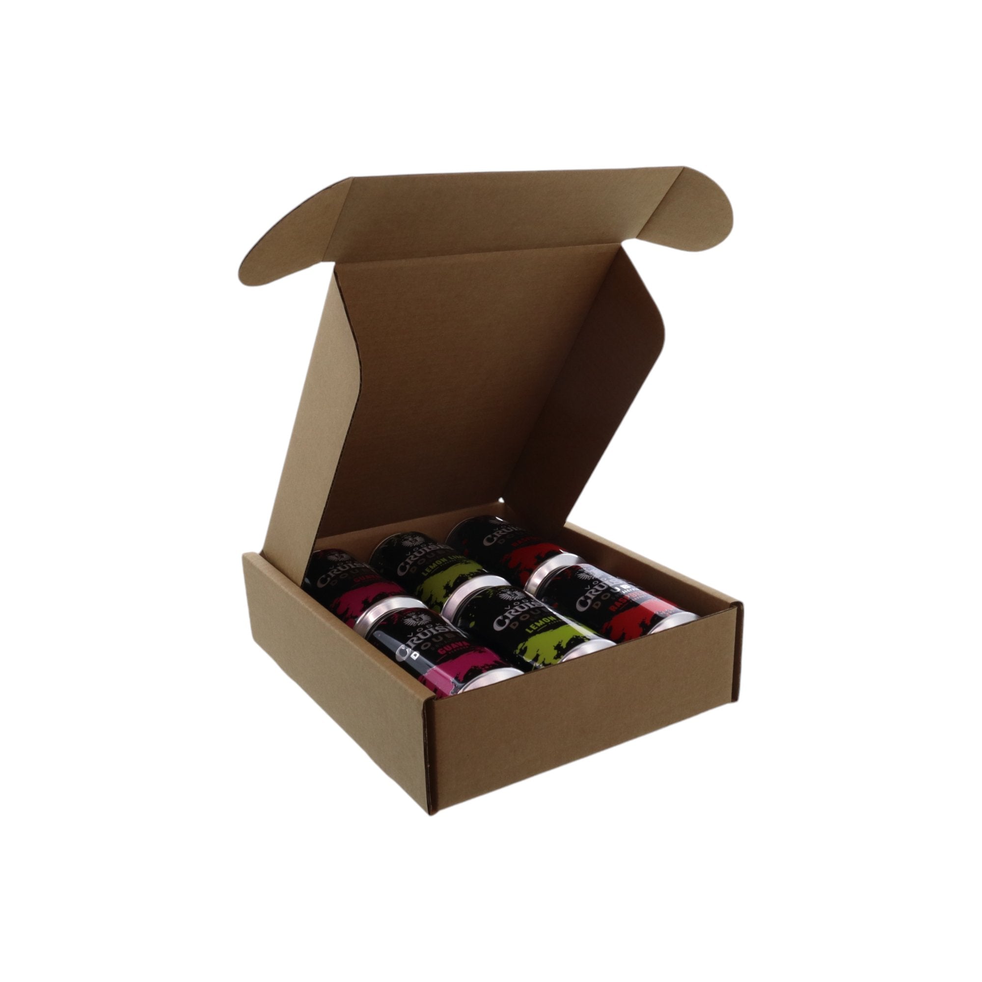 6 Pack 375ml Beer Mailing & Postage Box (Laydown) - PackQueen