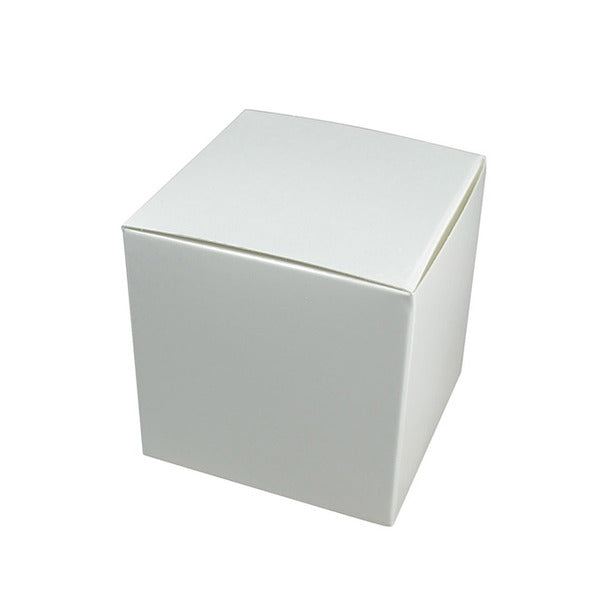 One Piece Cube Box 80mm - Paperboard (285gsm)