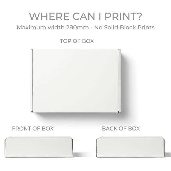 A4 Mailing Box 10mm High with Peal & Seal Tape