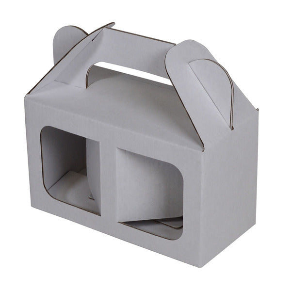 Two Window Gift Box 23809 with Carry Handle