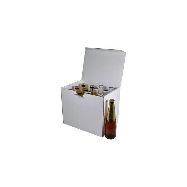 INSERT ONLY 12 Beer Bottle Divider Insert for the 12 Beer Bottle Mailing Box (Box Sold Separately)