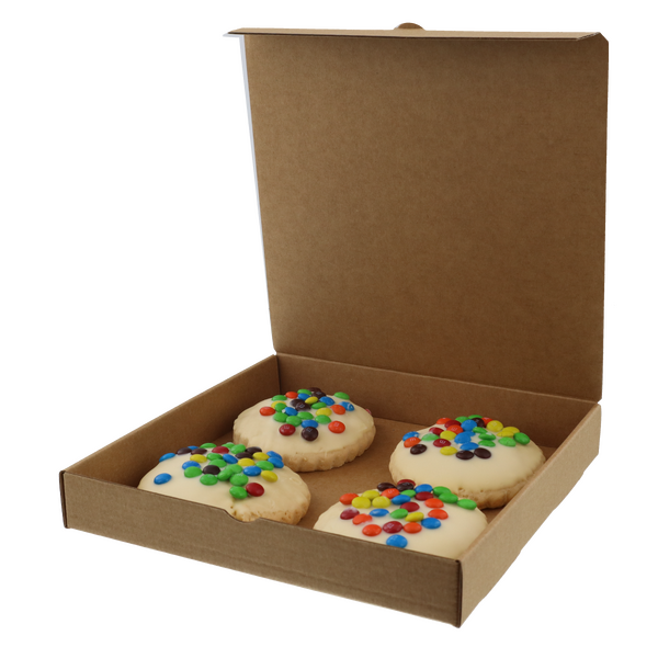 Large Multi Square Cookie Mailing Box - Cardboard