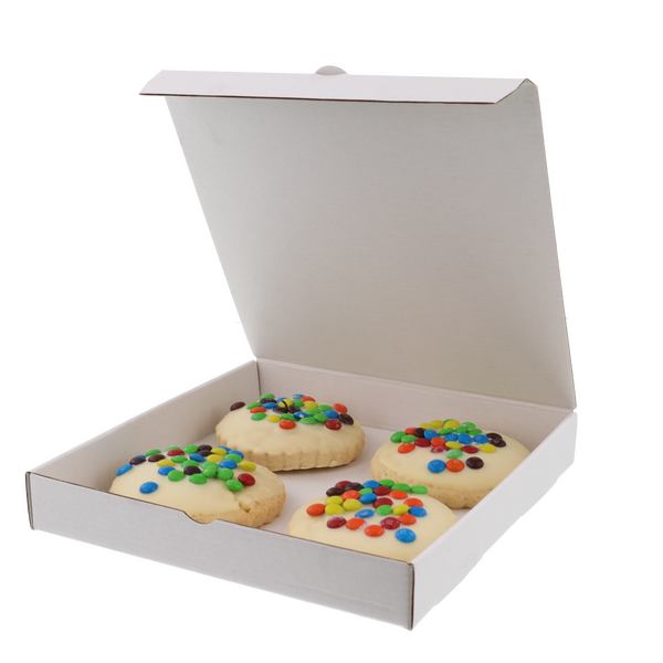 Large Multi Square Cookie Mailing Box - Cardboard