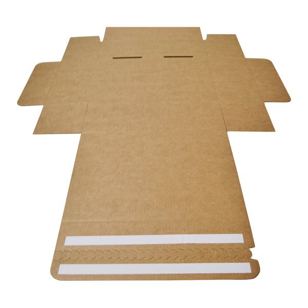 A5 One Piece Mailer 100mm High with Peal & Seal Double Tape - PackQueen