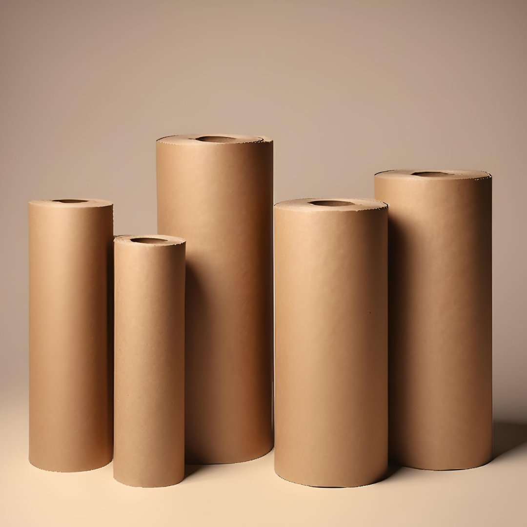 Kraft Paper Counter Roll - Various Sizes (100% Recyclable) - PackQueen