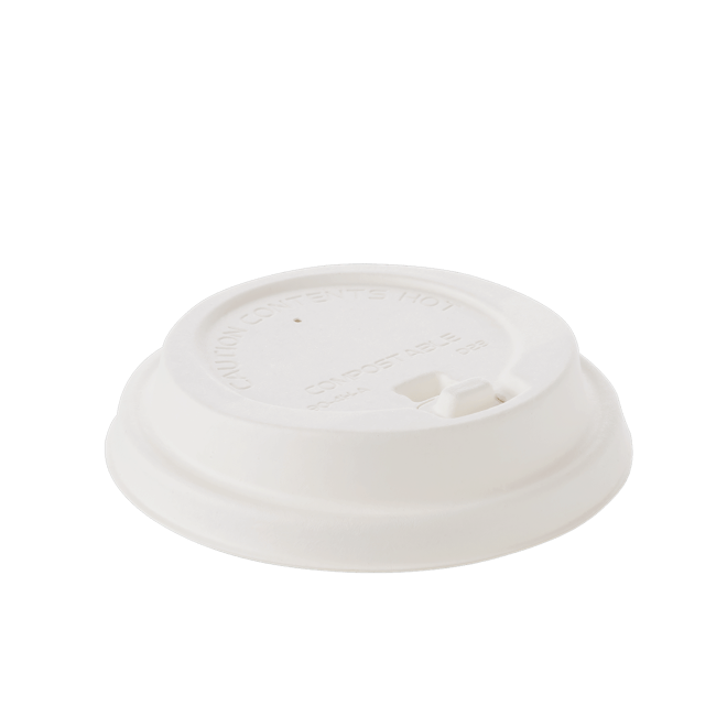 Moulded Fibre Hot Cup Lids - Assorted Sizes Available - PackQueen