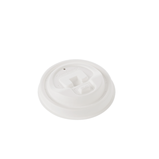 Moulded Fibre Hot Cup Lids - Assorted Sizes Available - PackQueen