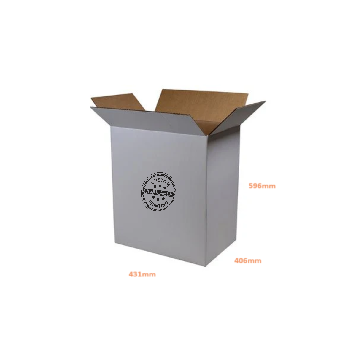 RSC Shipping Carton Standard Removal - 100% Recyclable