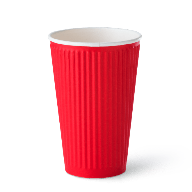 Ripple Refined Hot Cups - Assorted Sizes Available - PackQueen