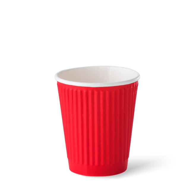 Ripple Refined Hot Cups - Assorted Sizes Available - PackQueen