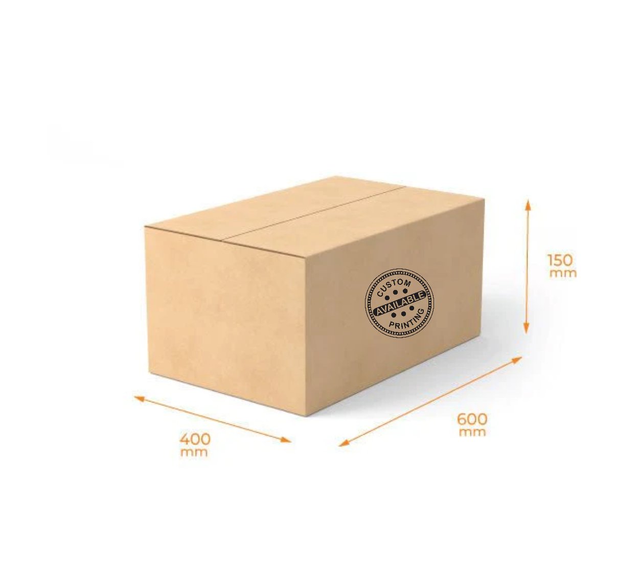 RSC Shipping Carton 300854 - 100% Recyclable - PackQueen