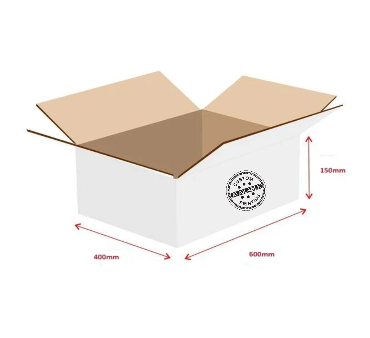 RSC Shipping Carton 300854 - 100% Recyclable - PackQueen