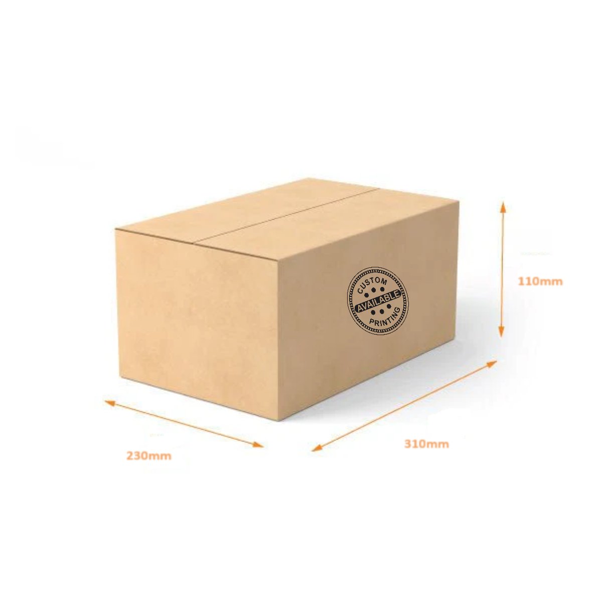 RSC Shipping Carton 304162 - 100% Recyclable - PackQueen