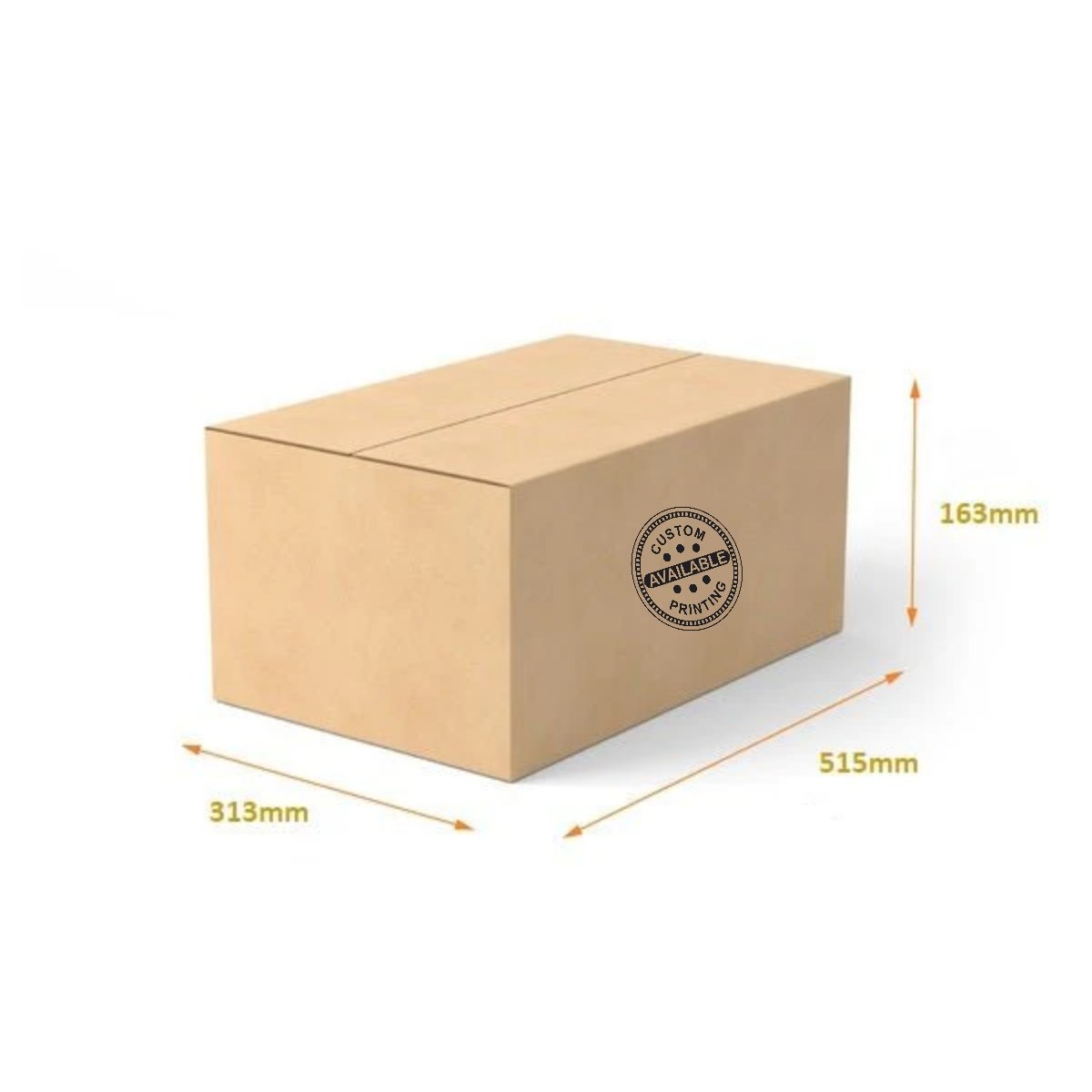 RSC Shipping Carton 9155 - 100% Recyclable - PackQueen