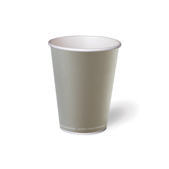 SINGLE WALL AQUEOUS HOT CUP - Assorted Sizes Available - PackQueen