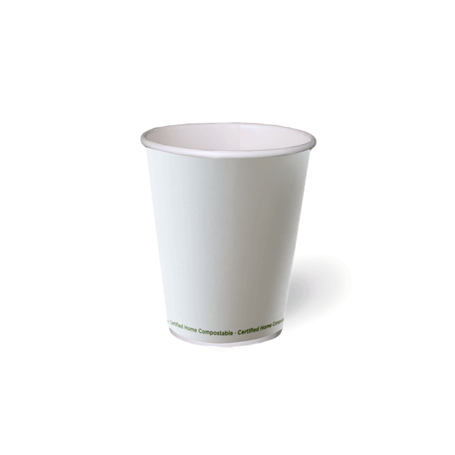 SINGLE WALL AQUEOUS HOT CUP - Assorted Sizes Available - PackQueen