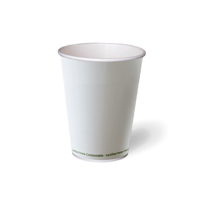 SINGLE WALL AQUEOUS HOT CUP - Assorted Sizes Available - PackQueen