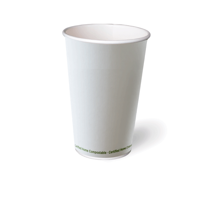 SINGLE WALL AQUEOUS HOT CUP - Assorted Sizes Available - PackQueen