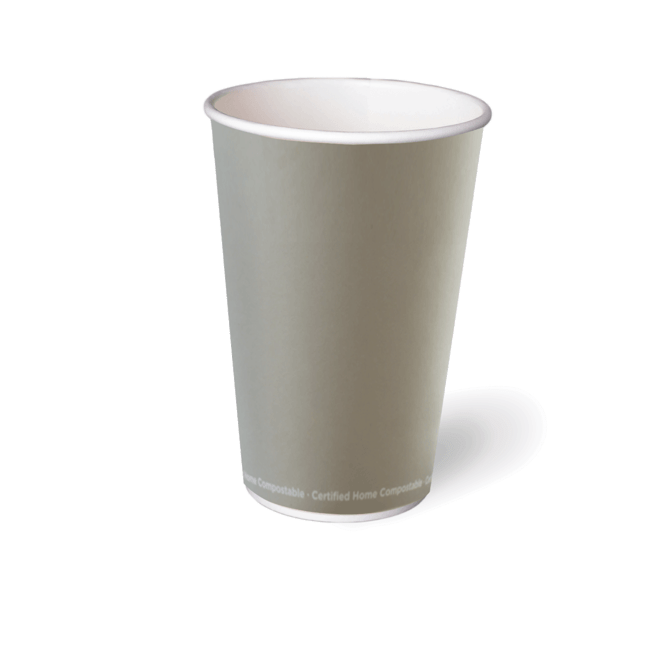 SINGLE WALL AQUEOUS HOT CUP - Assorted Sizes Available - PackQueen