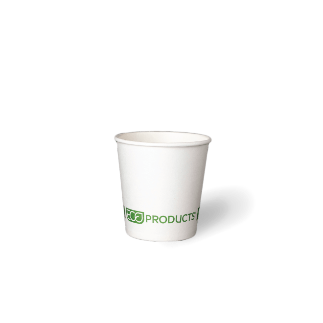 SINGLE WALL PLA HOT CUP - GREENSTRIPE - Assorted Sizes Available - PackQueen