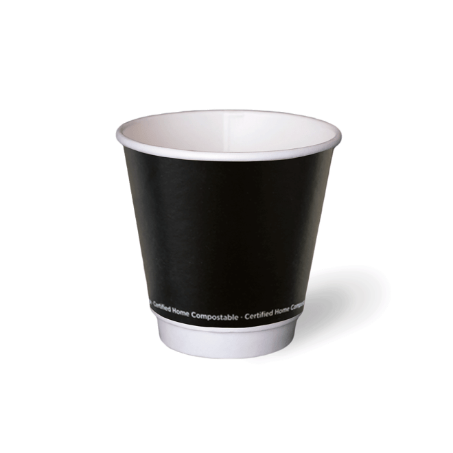 SMOOTH DOUBLE WALL AQUEOUS HOT CUP - Assorted Sizes Available - PackQueen