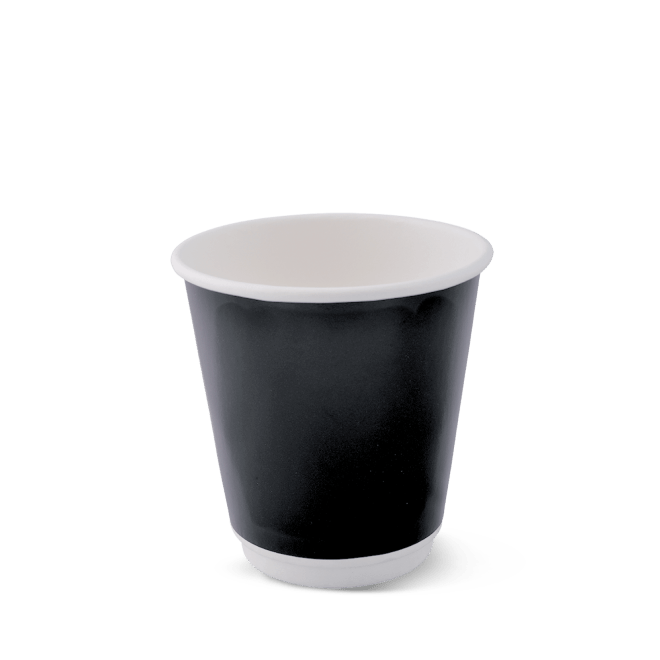 Smooth Double Wall Hot Cups - Assorted Sizes Available - PackQueen