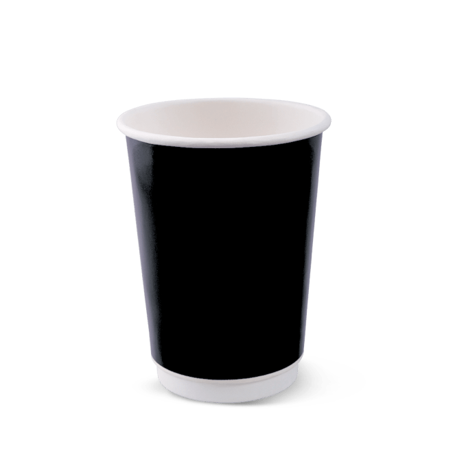 Smooth Double Wall Hot Cups - Assorted Sizes Available - PackQueen