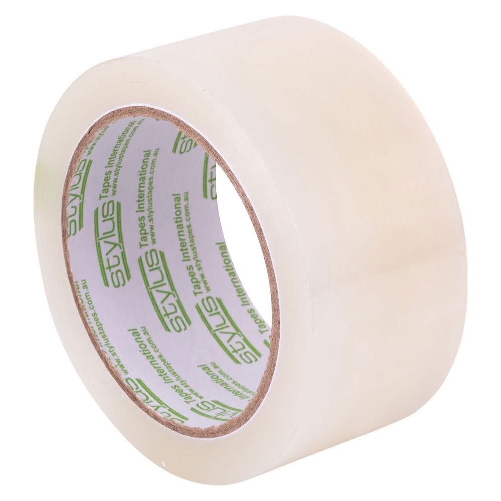 Stylus Packaging Tape Transparent 48mm x 75metres - PackQueen