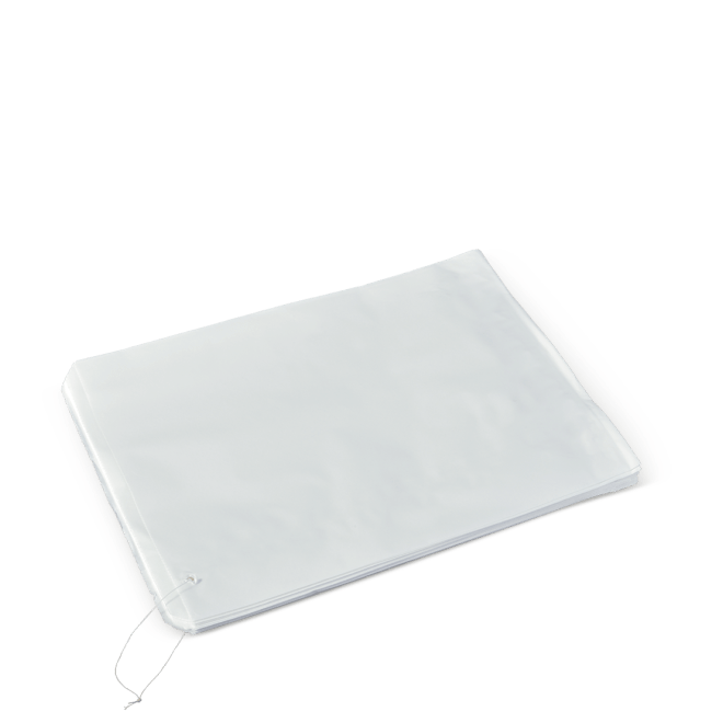 White Flat Bags - Assorted Sizes Available - PackQueen