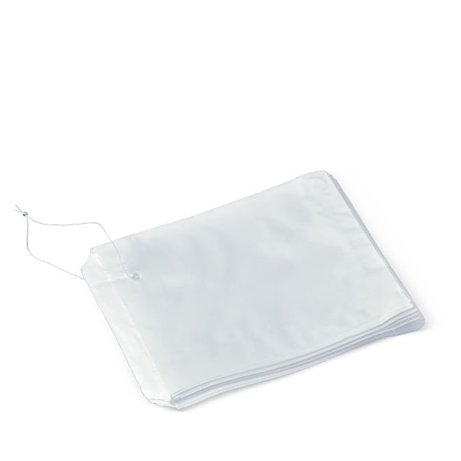 White Flat Bags - Assorted Sizes Available - PackQueen