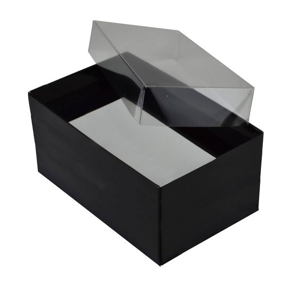 Rectangle 24 Gift Box with Clear Lid - Paperboard (285gsm) - PackQueen