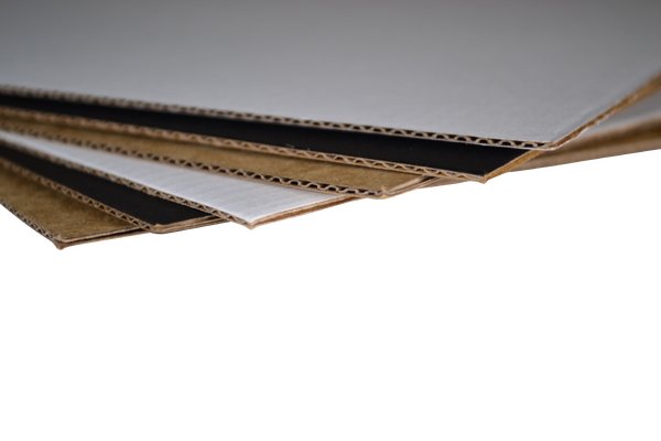 SAMPLE A1 Cardboard Sheet (594mm x 841mm x 1.5mm) - Kraft White - PackQueen