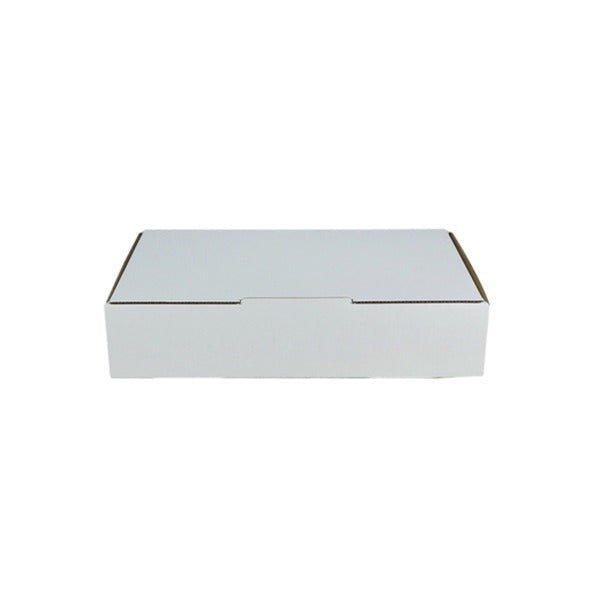 SAMPLE - B Flute - Medium Post Box for 3kg Post Satchel - Kraft White - PackQueen