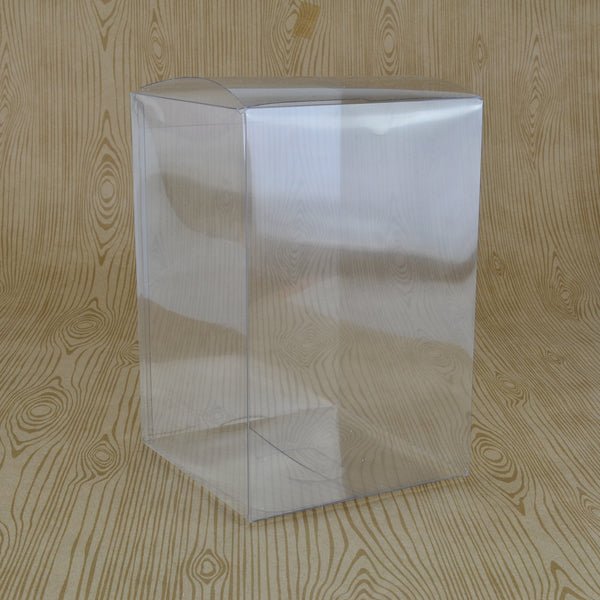 SAMPLE - Clear Folding Box (No. #46) - 100 x 100 x 150mm - PackQueen