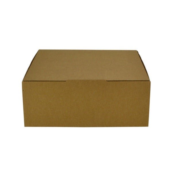 SAMPLE - E Flute - One Piece Postage & Mailing Box 19269 - Kraft Brown - PackQueen
