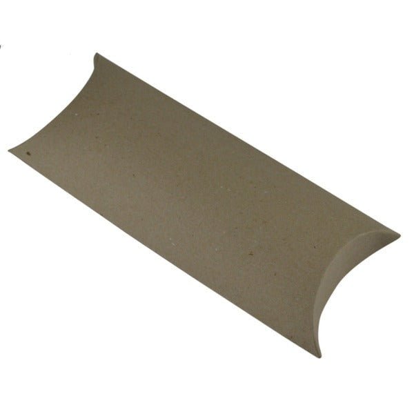 SAMPLE - Premium Pillow Pack Narrow - Recycled Brown Paperboard (285gsm) - PackQueen